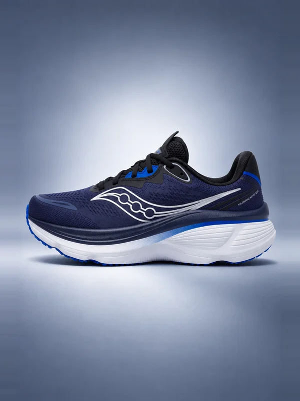 Saucony Men's Hurricane 26 Naval | Black