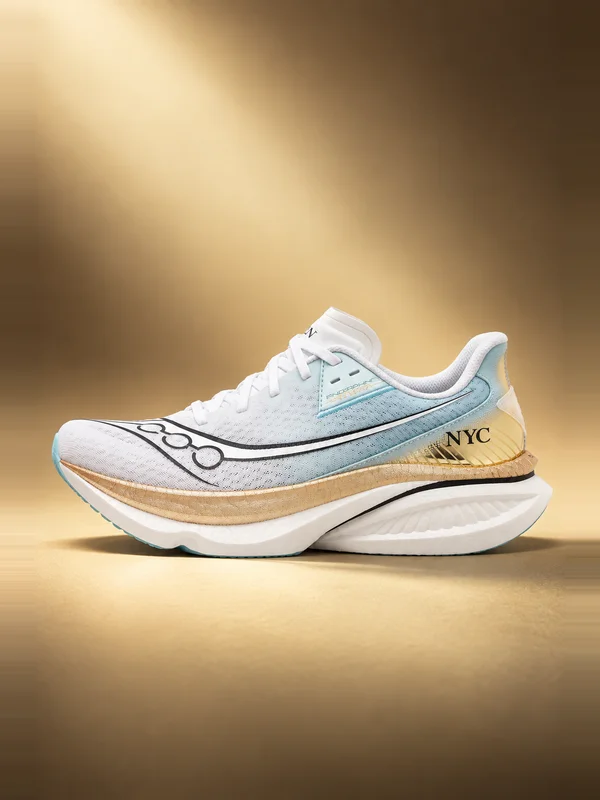 Saucony Men's NYC Endorphin Azura — White | Gold