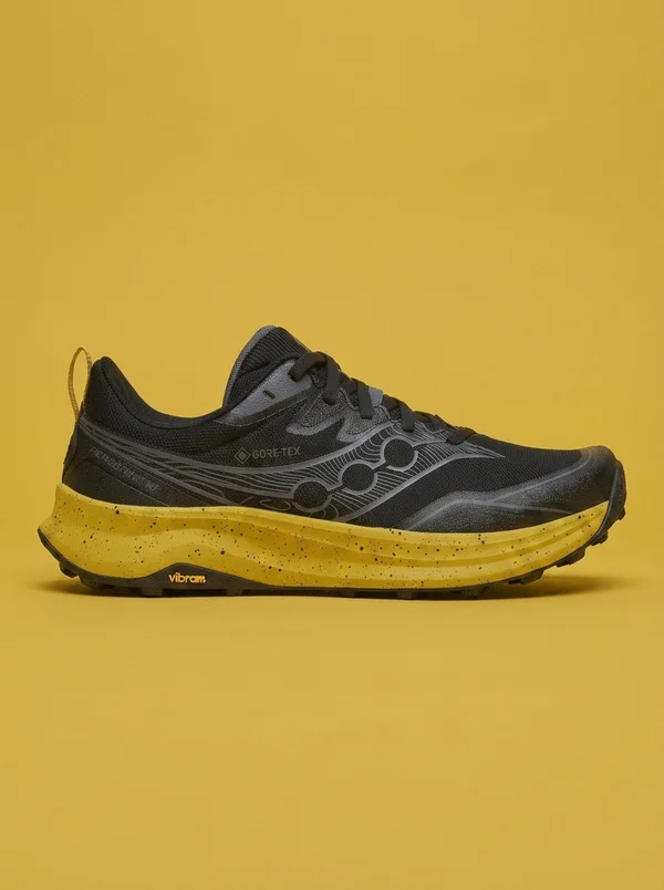 Saucony Men's Peregrine 16 GTX Black | Oil