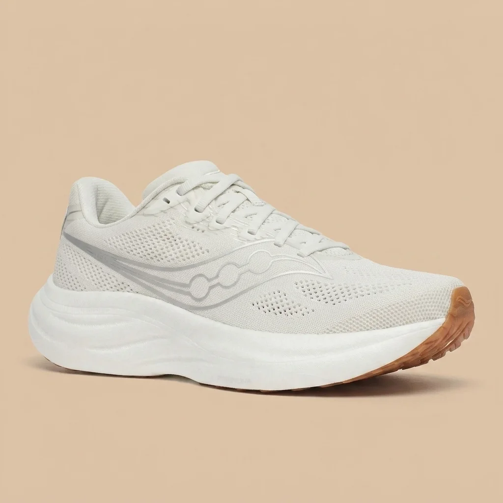 Saucony Men's Ride 19 Wide Ivory | Gum