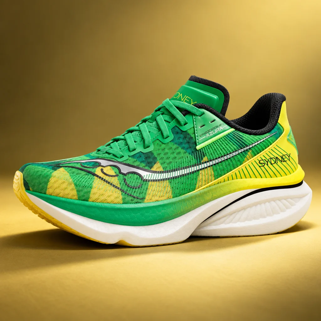 Saucony Men's Sydney Endorphin Azura — Green | Yellow