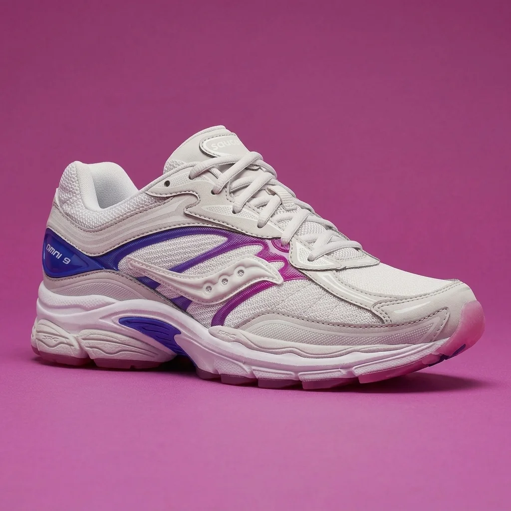 Saucony ProGrid Omni 9 Faded - White | Dusk