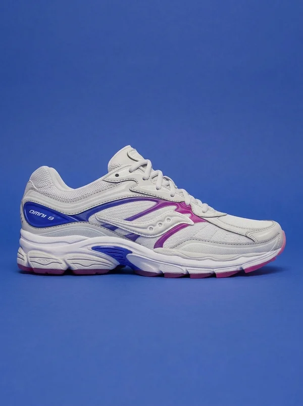 Saucony ProGrid Omni 9 Faded - White | Dusk