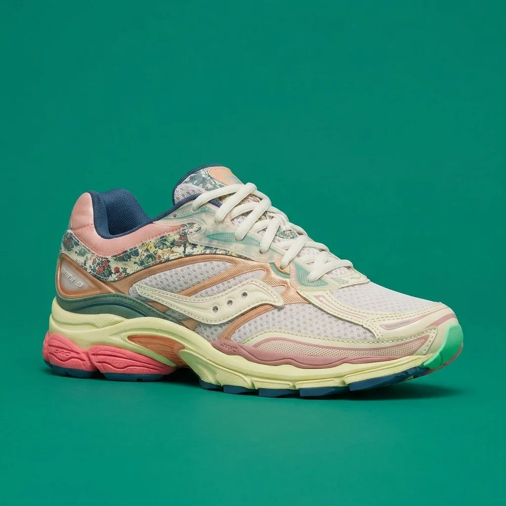 Saucony Progrid Omni 9 Kissaten Beige/Blue