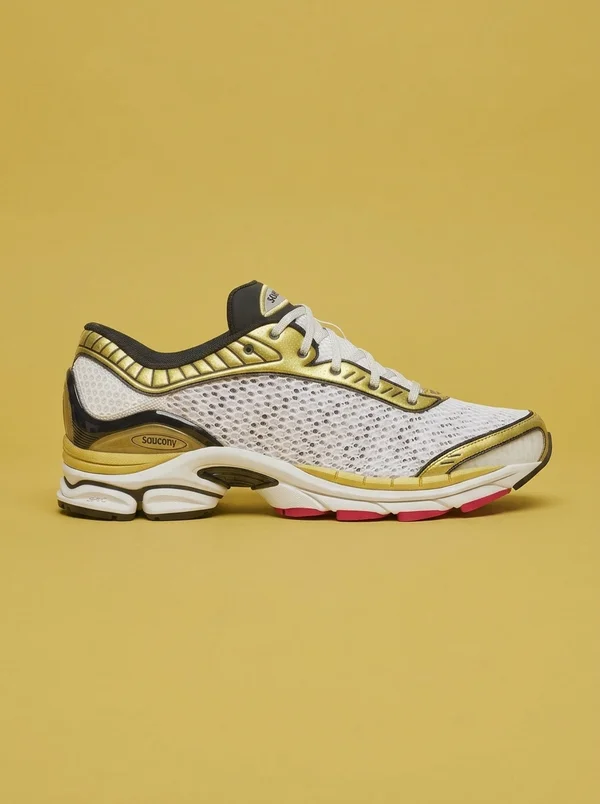 Saucony ProGrid Paramount White/Gold