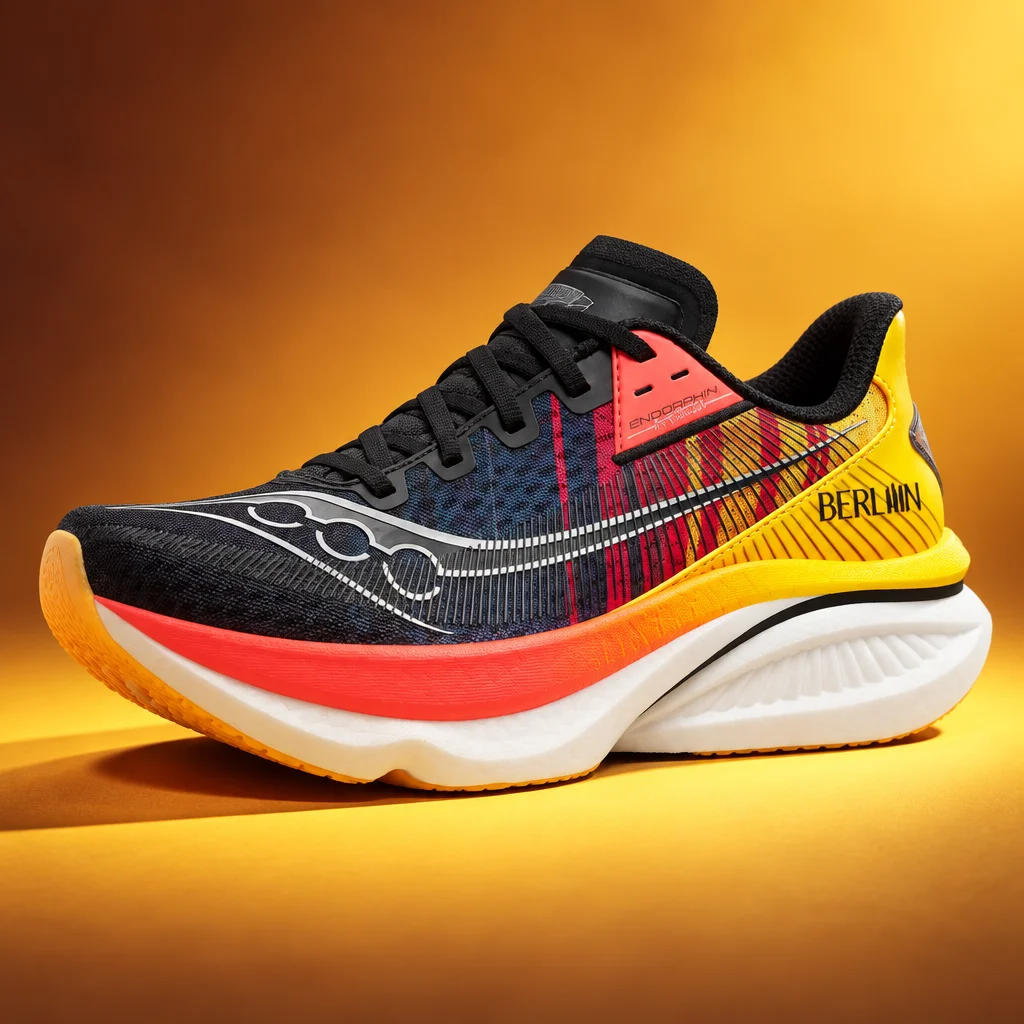 Saucony Women's Berlin Endorphin Azura — Black | Fusion