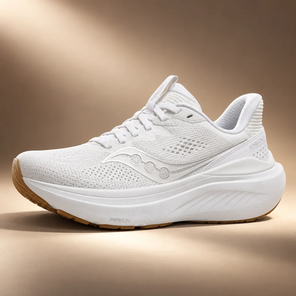 Saucony Women's Echelon 11 White | Gum