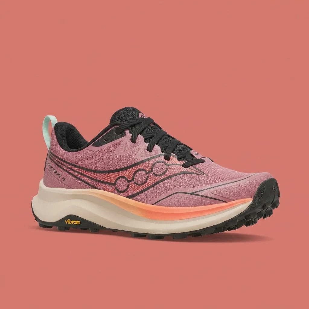 Saucony Women's Peregrine 16 Mauve | Salmon