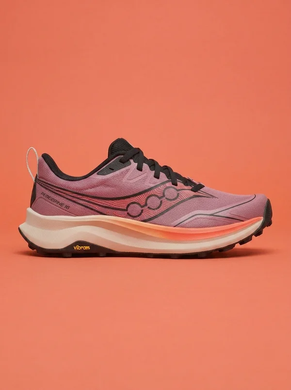 Saucony Women's Peregrine 16 Mauve | Salmon