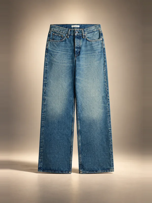 Sunflower Relaxed Boot Jean - Dark Blue Vintage