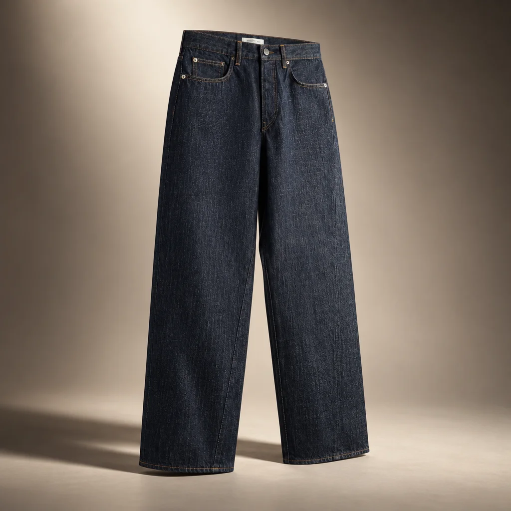 Sunflower Wide Twist Jeans - Simple Rinse Blue