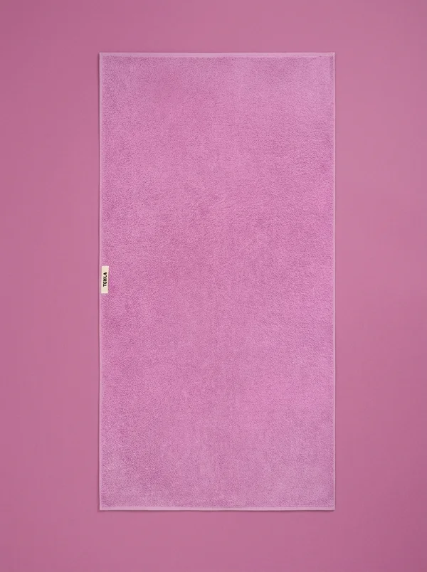 Tekla Bath Towel Magenta