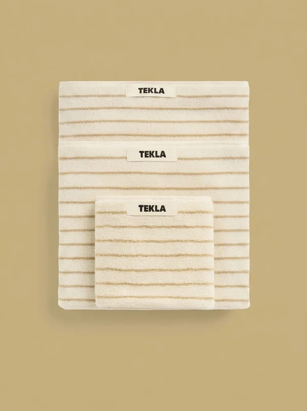 Tekla Guest Towel - Sienna Stripes