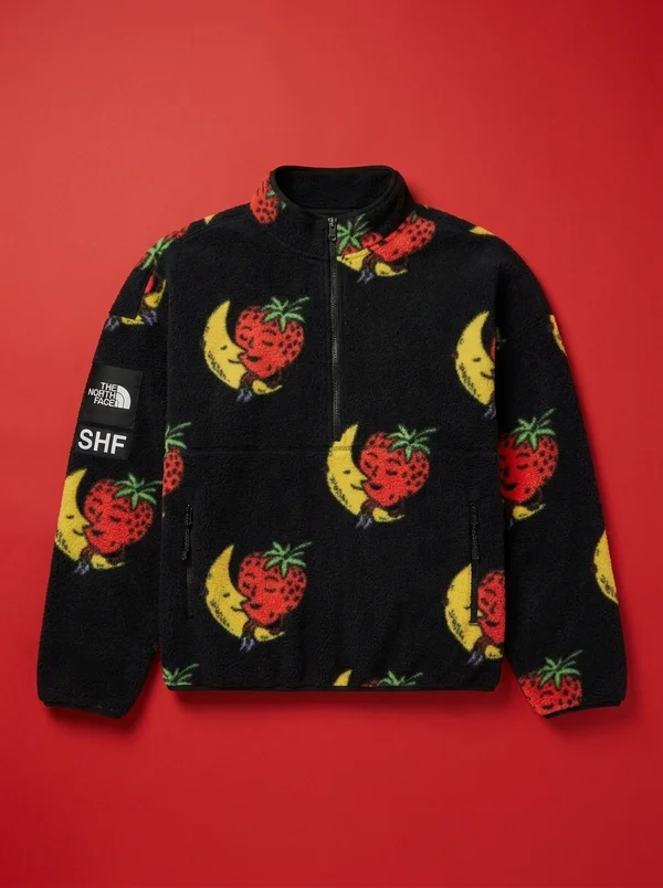 The North Face Fleece 1/2 Zip x Sky High Farm Goods