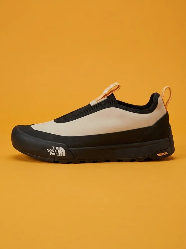 The North Face Off-White & Black Clyffe Slip-On Sneakers