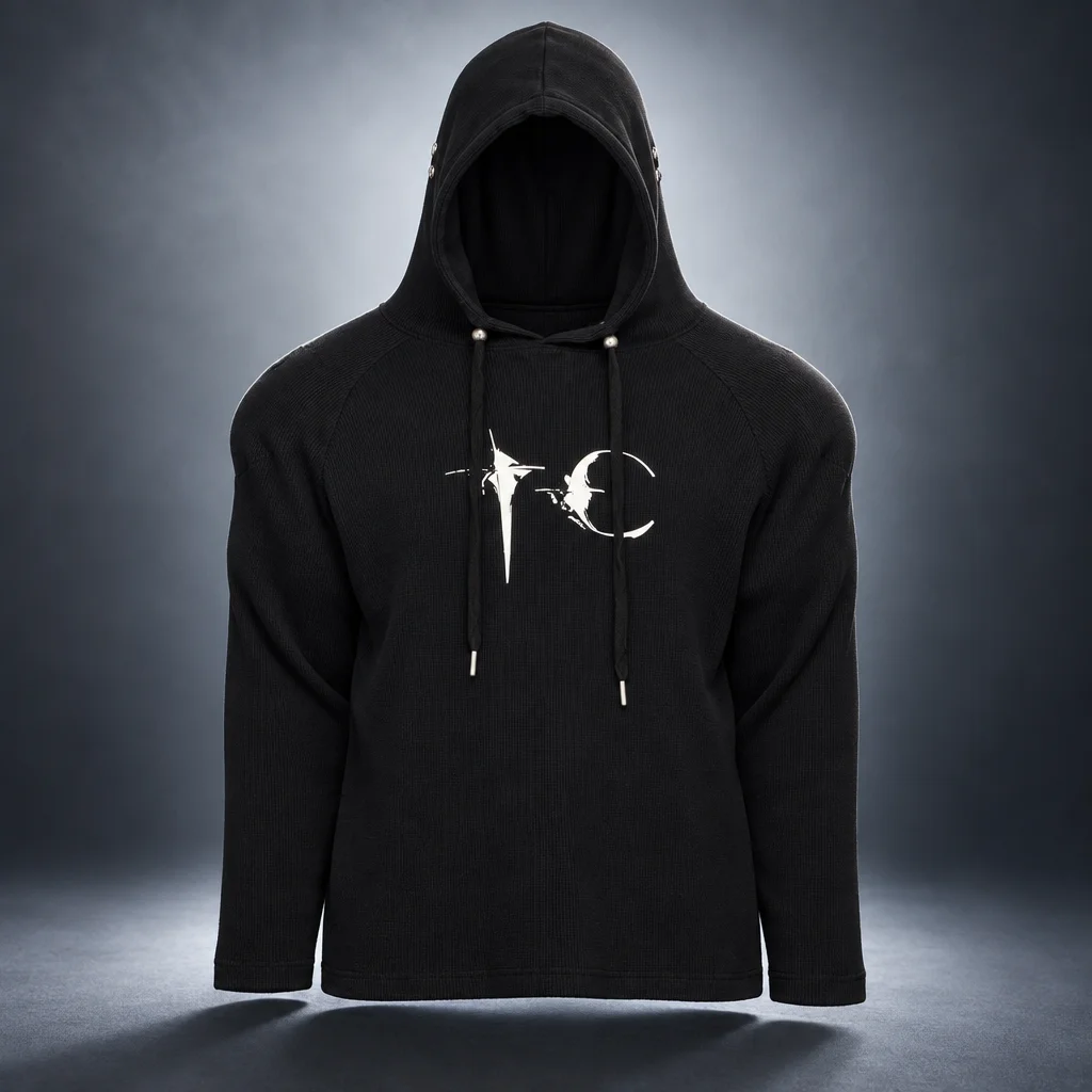 Thug Club Black Bulk Shoulder Glow In The Dark Hoodie