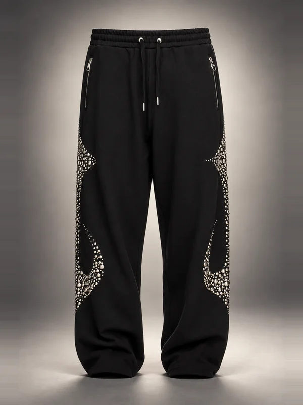 Thug Club Black Iron Steel Focus Sweatpants