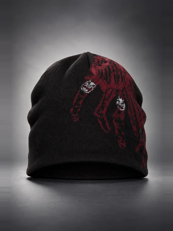 Thug Club Black TC Bone Cross Beanie