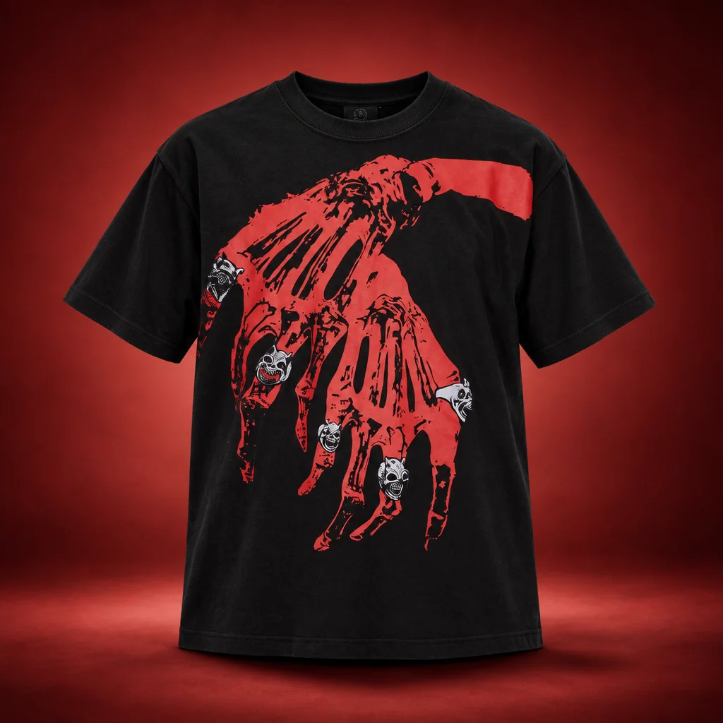 Thug Club Black TC Bone Cross T-shirt