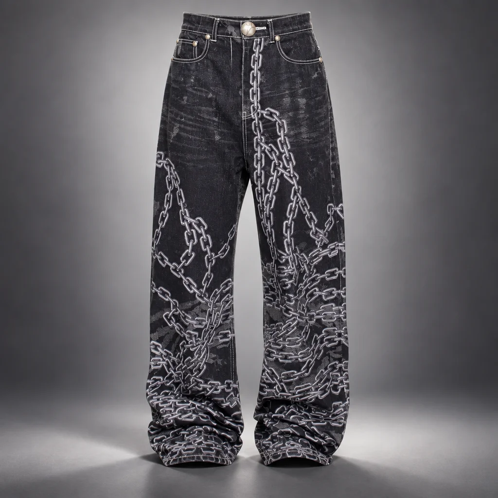 Thug Club Black TC Shackle Jeans
