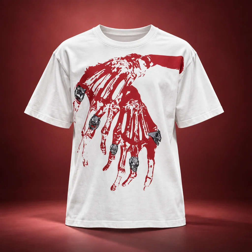 Thug Club White TC Bone Cross T-shirt