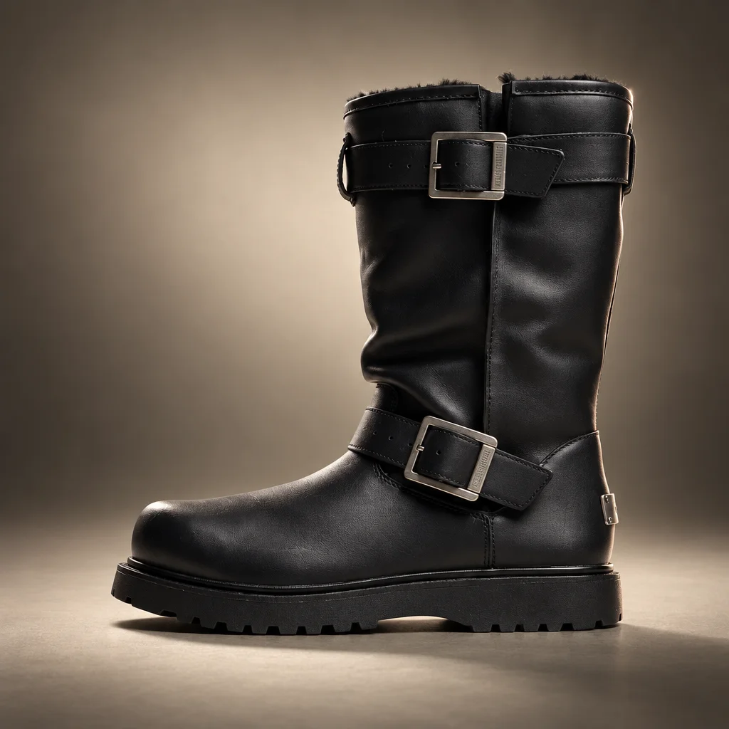 UGG x Willy Chavarria Biker Boot - Black