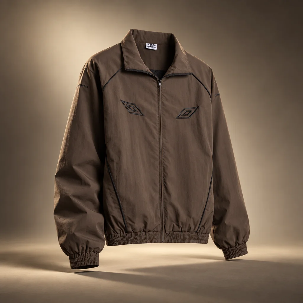 Umbro by Slam Jam Eyes Track Top - Dark Brown