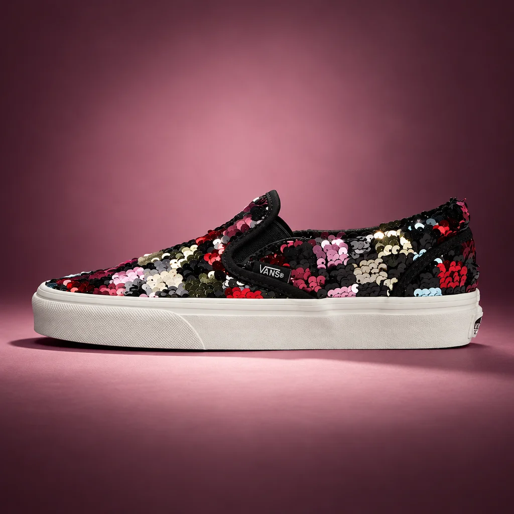 Vans Classic Slip-On Checkerboard Black Multi Black