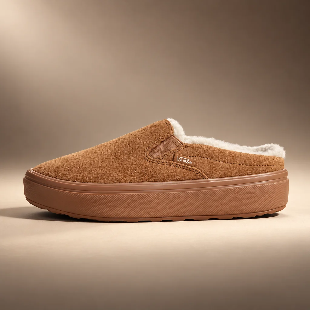 Vans Mule Platform Light Chipmunk Brown