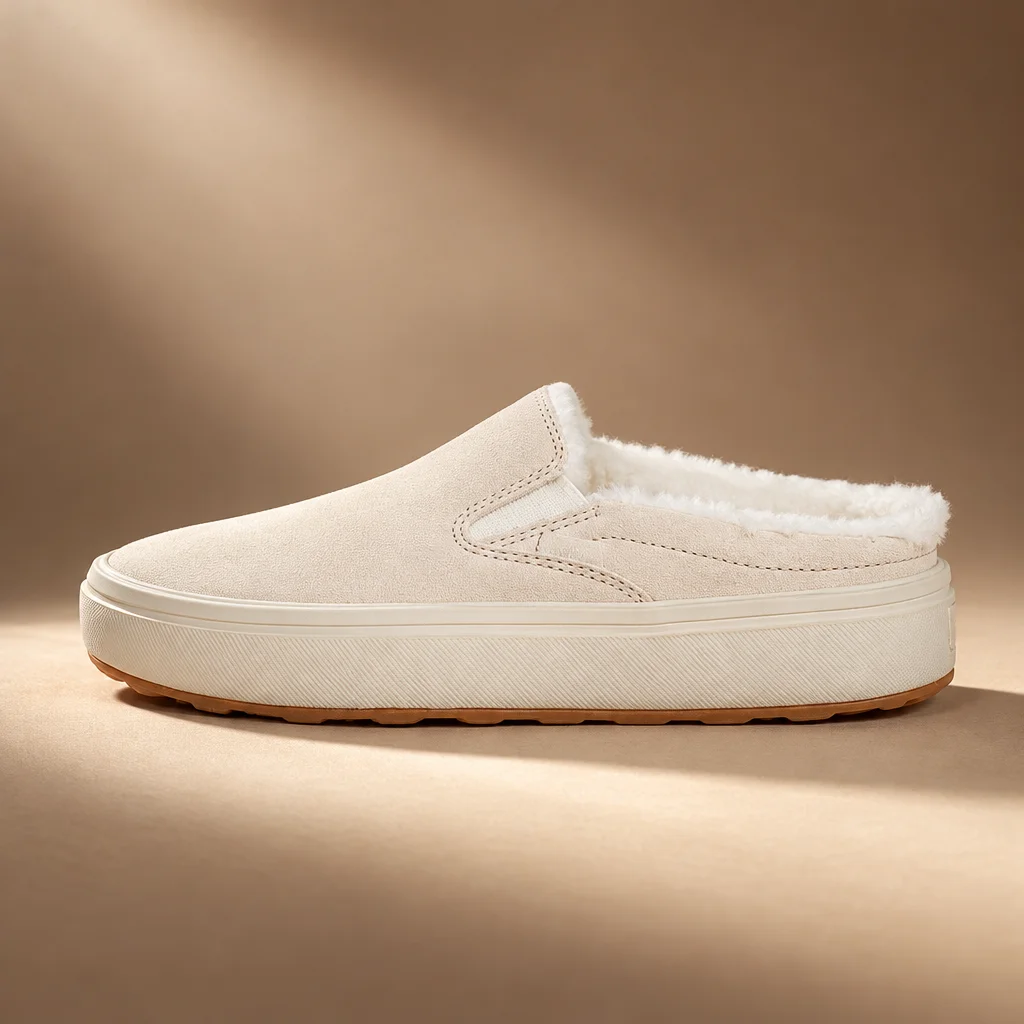 Vans Mule Platform Light Turtledove White