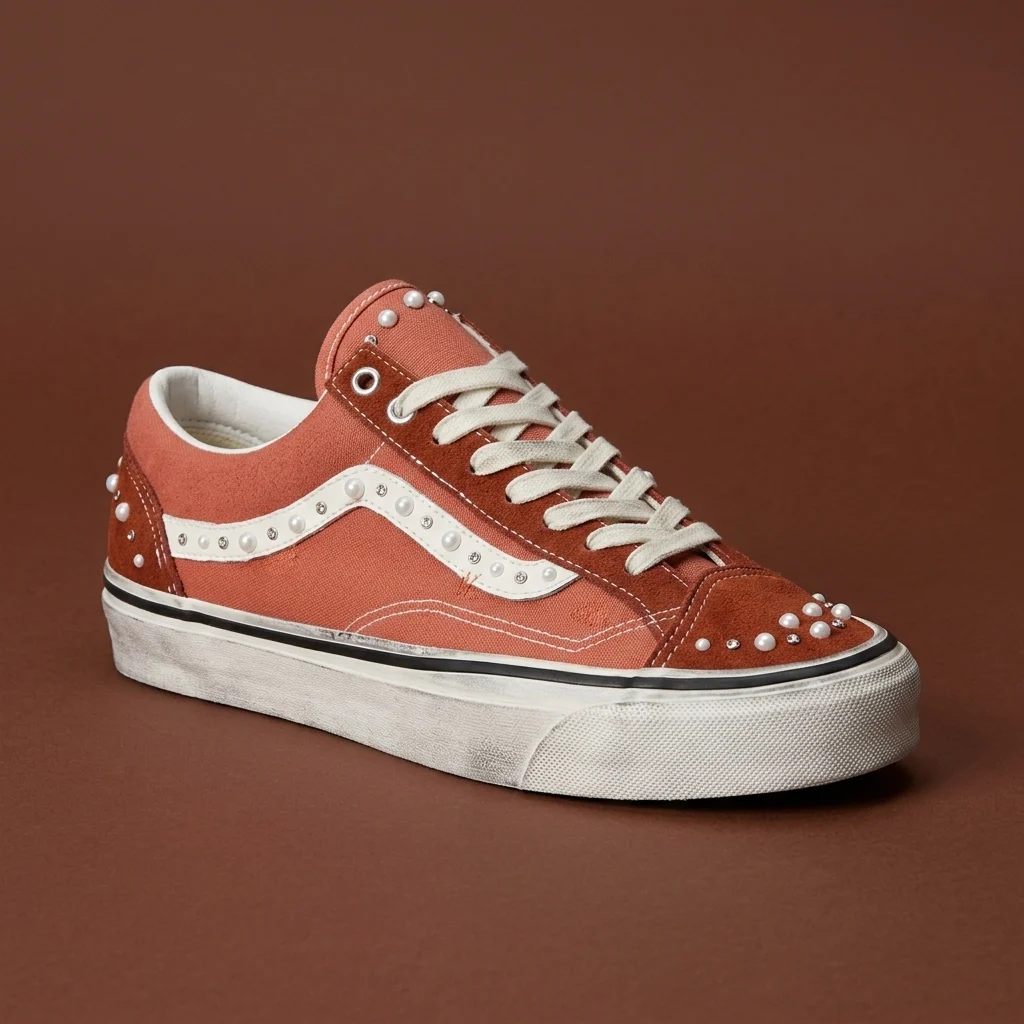 Vans Old Skool 36 Pearlized Pack Vintage Rust Brown
