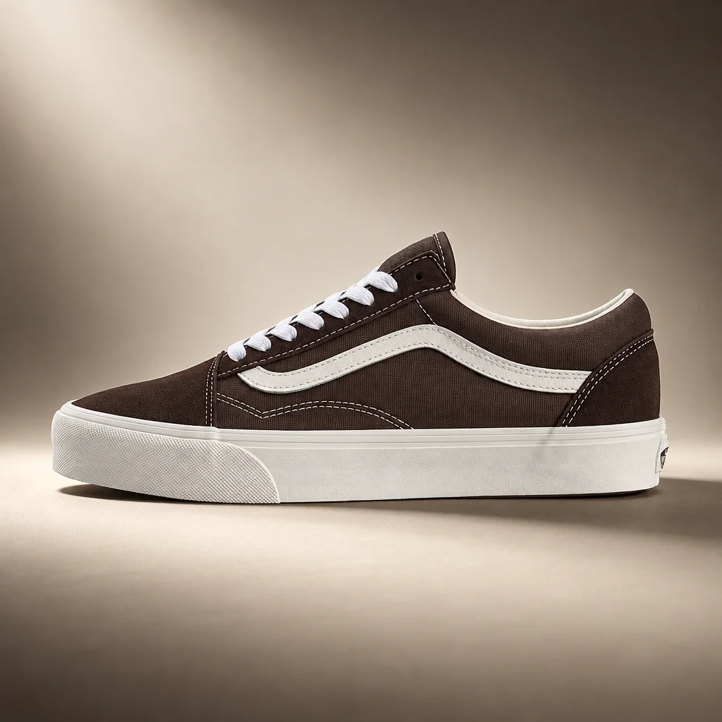 Vans Old Skool Shoe Demitasse Brown