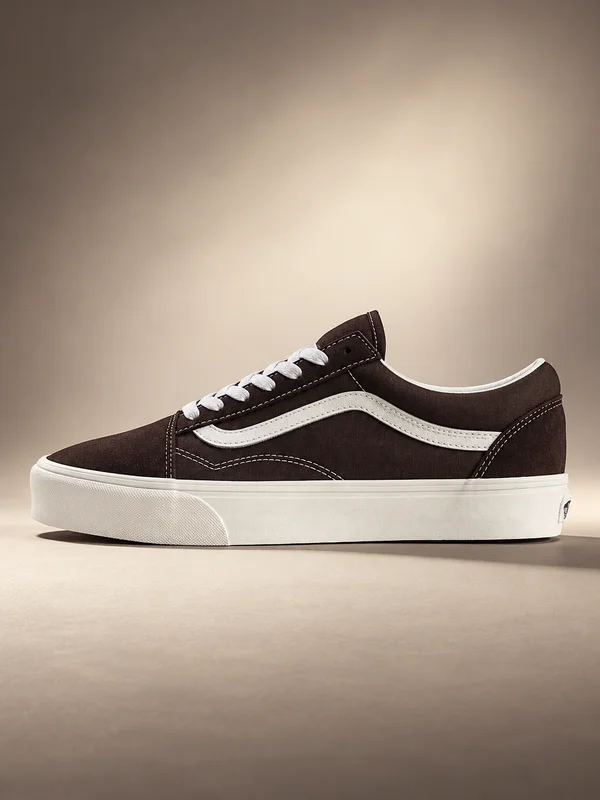 Vans Old Skool Shoe Demitasse Brown