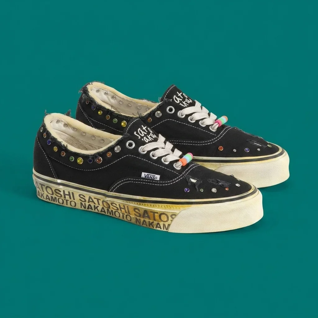 Vans OTW x Satoshi Nakamoto Era 59 Distressed Sneaker