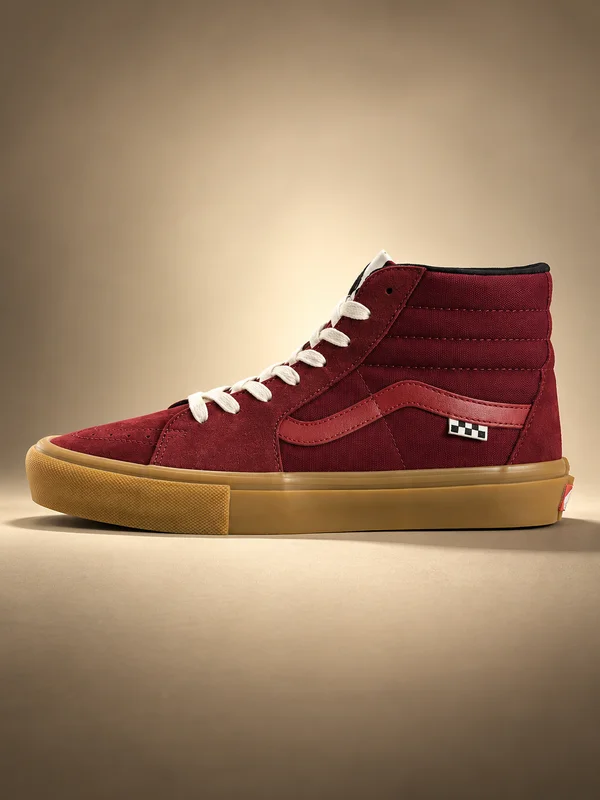Vans Skate Sk8-Hi Maroon Gum