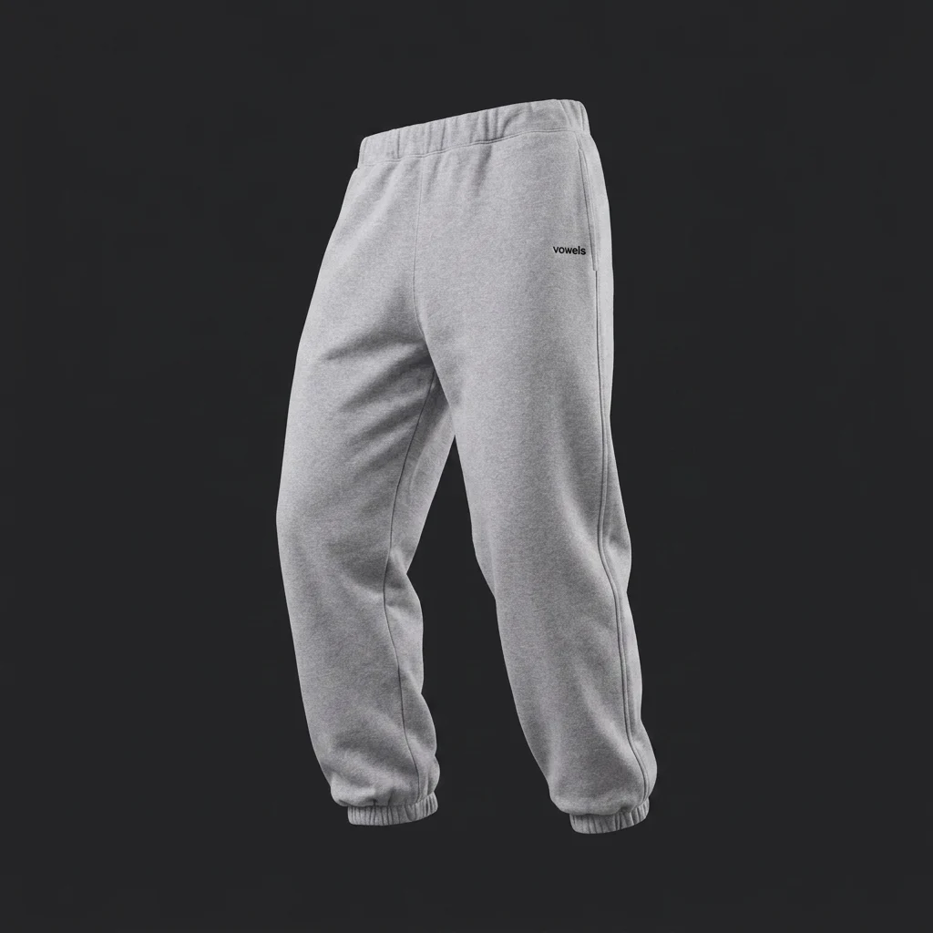 vowels Classic Sweatpant - Heather Grey