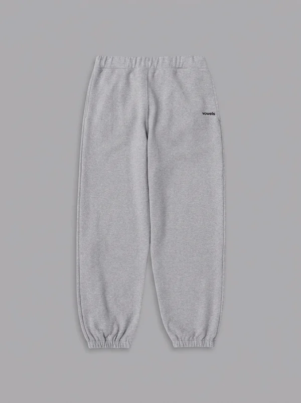 vowels Classic Sweatpant - Heather Grey