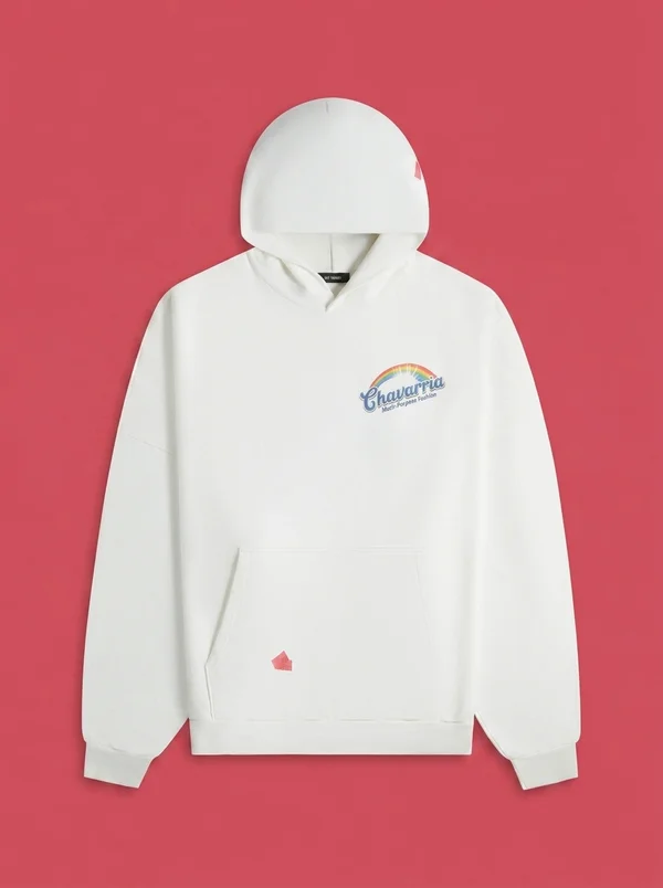 Willy Chavarria Fabuloso Hooligan Hoodie - White