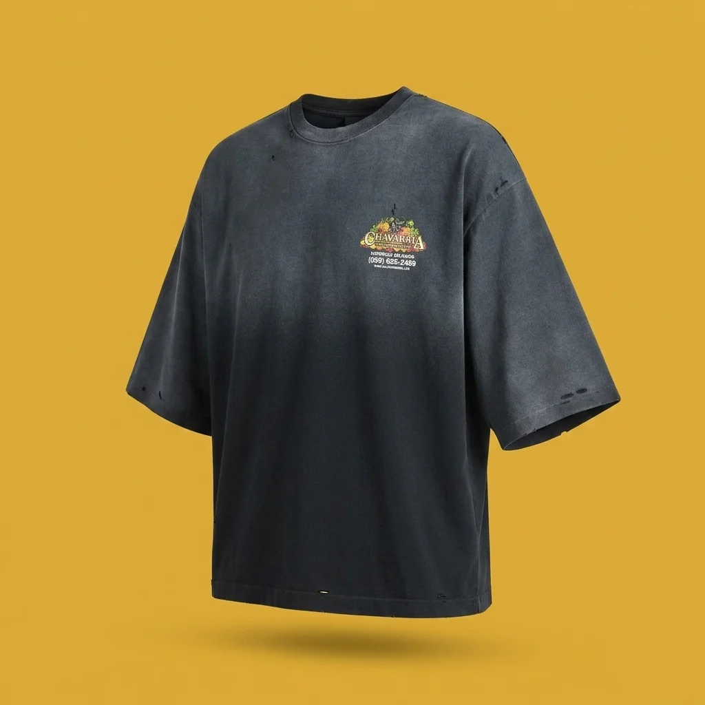 Willy Chavarria Fresh Produce Buffalo Tee - Black