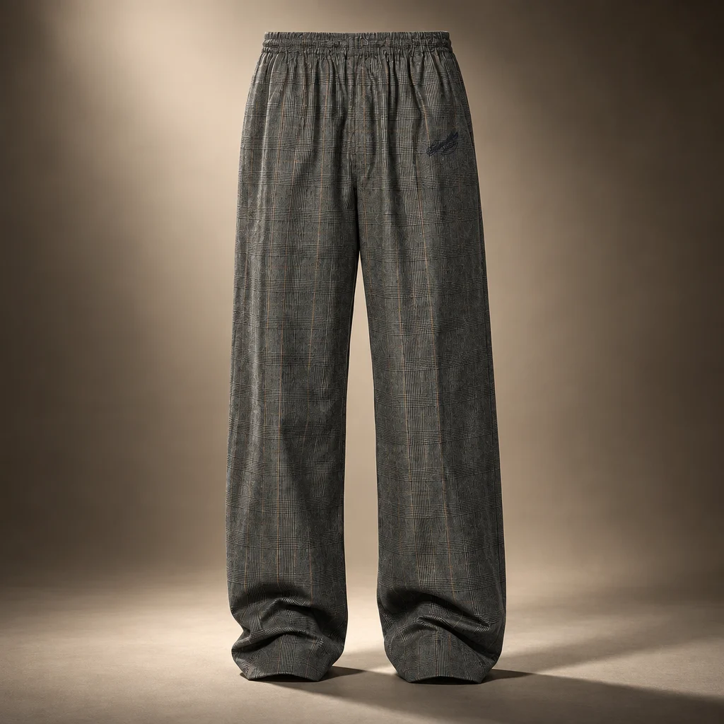 WILLY CHAVARRIA Gray Ruff Rider Track Pant Trousers
