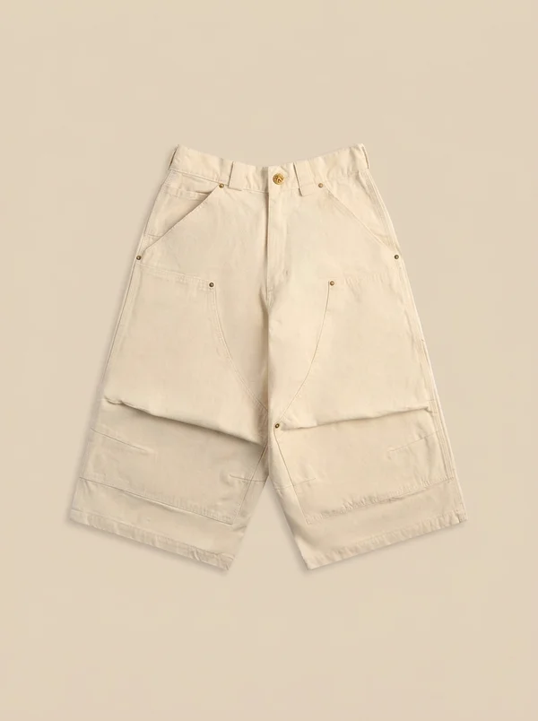 Willy Chavarria Stockton Double Knee Short - Masa